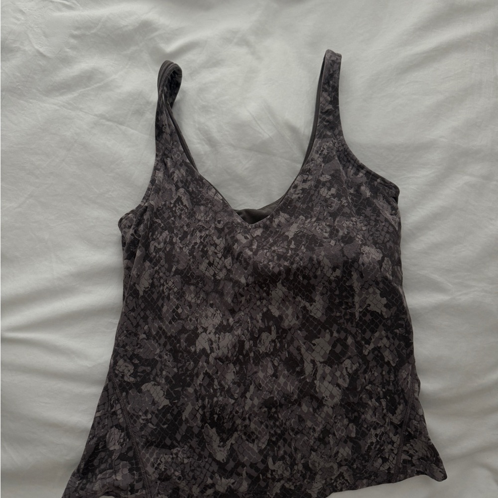 Lululemon Align Long Length Snake Patterned Tank … - image 2